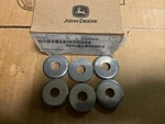 John Deere Original Equipment # 24H1311 Washer (6) New. Price: $19.69.