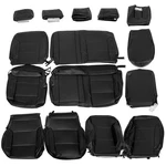 Hecasa Complete Set Seat Covers For 14-18 Chevy Silverado Lt Double Cab New. Price: $299.13.