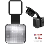 Bling Trailer Hitch Cover With White For Any 2" Receivers- Rubber New. Price: $18.59.