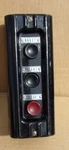 Vintage Westinghouse Industrial Start Stop Pushbutton Station 600V / 2-8-37 #22 Used. Price: $79.50.