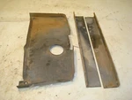 1973 Massey Ferguson 1085 Tractor Side & Upper Radiator Panels Used. Price: $25.00.
