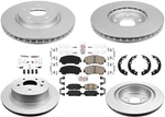 Coated Brake Rotors Pads For Nissan Rogue 19-2020 Manual Parking New. Price: $283.00.