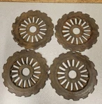 4 Vintage International Harvester #1977 Planter Plates,old Ih Farm Parts Used. Price: $39.99.