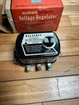 Vintage Allstate Heavy Duty Voltage Regulator - Nos Adjustable 1424 New. Price: $50.00.