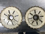 Ih International Harvester C6-24 Seed Corn Planter Plates Flat Lustran Used. Price: $15.00.