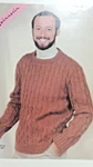 Vintage Knitting Spinnerin #104 2 Women, Child, Knitted Sweater Designs Used. Price: $9.60.