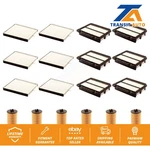 Air Cabin Engine Cartridge Oil Filters (18 Total) Kit For Chevrolet AVEO5 New. Price: $136.11.