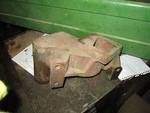 John Deere Styled G Air Cleaner Base F621R Used. Price: $40.00.