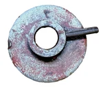 528294R1; Ih Throttle Disc Plate; 464 484 574 584 674 684 784 884 Used. Price: $21.15.