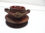 Original 2N8610 Ford Tractor Water Pump Single V-belt Groove Pulley(only) Used. Price: $25.00.