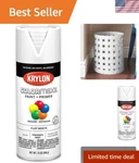 Krylon Colormaxx 12 Oz Spray Paint Flat White - Quick Dry & Reliable Coverage New. Price: $26.99.