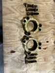 John Deere Wheel Hub Clamp Ring B1961R W/ Bolts Used. Price: $39.99.
