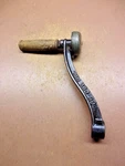 Delaval Cream Separator Crank Handle W/bell Marked 65 Per Min. Dairy Milking Used. Price: $29.99.