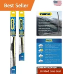 Enhanced Visibility Windshield Wipers 26" & 16" Streak-free Water Repellency New. Price: $63.64.
