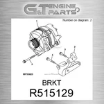 R515129 Brkt Fits John Deere (surplus Open Box) New. Price: $229.64.