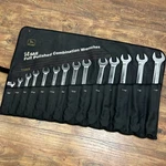 John Deere 14 Pc Sae Full Polished Combination Wrench Set W/pouch TY24215 Used. Price: $630.00.