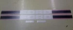 Ford 7209 Loader Decals New. Price: $37.35.