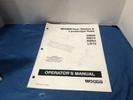 Woods RB60 RB72 RB84 LR72 LR106-2 LR107-2 LR108-2 Blade & Rake Operator Manual Acceptable. Price: $9.00.