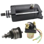 Starter With Bendix & Relay For Kawasaki JL650 Sc 91-95, JF650 Ts 89-96, JB65... New. Price: $104.29.