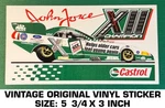 John Force Nhra Drag Racing Champion - Vintage Original Vinyl Decal Sticker Used. Price: $7.29.