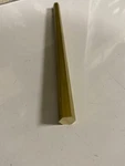 Piece 1/2" C360 Brass Hex Bar 12" Long New Lathe Stock .50" Hard. Price: $15.96.
