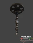 John Deere Camshaft W/gear R137R R138R Antique Tractor Used. Price: $243.75.