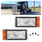 Headlights W/led Bulbs For Mack CH600 CL600 CH612 CL700 CH613 1990-2007 Truck New. Price: $231.44.