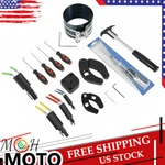 Hydraulic Cylinder Repair Tool Kit For Skid Steers Loaders Backhoes Etc. 17PCS New. Price: $148.99.