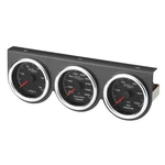 Glowshift Oil Pressure/water Coolant Temp/volt Racing Gauges W/ Pod 2-5/8" 65MM New. Price: $259.99.