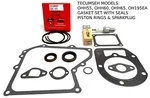 Tecumseh Piston Rings, Gasket Set Seals & Plug Fits OHH55 OHH60 OHH65 OH195EA New. Price: $49.95.