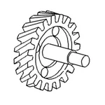 Gear 8N6608A Fits Ford New Holland. Price: $48.45.