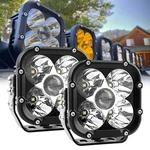 Samman Led Driving Light, Square Pods 4.6 Inch Spot 72W 6000K Off Road Wo... New. Price: $109.68.