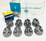 Set Of (8) Coated Pistons & Moly Rings Kit For 1999-2003 Chevy 5.3L LS1 LM7 New. Price: $236.18.