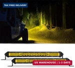 Samman 10INCH Led Light Bar 78W Yellow Spot Flood Combo Beam Driving Off Road New. Price: $60.69.