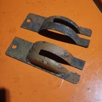 Allis-chalmers Used Foot Brake Covers Set 212370 212369. Price: $15.00.