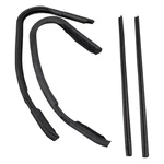 Ford F-100 61-66 Fairchild Driver & Passenger Side Vent Window Seal Kit New. Price: $72.93.