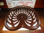 Antique Cast Iron Tractor Seat Solid Comfort Syracuse Chilled Plow John Deere Used. Price: $129.99.