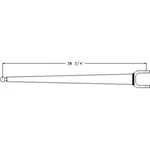 521488M92 Radius Rod Assembly Fits Massey Ferguson: 20, TO35, 135, 235 New. Price: $167.49.
