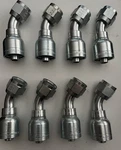 1AA10FJA8 Pack Of - Aeroquip Eaton 45 Degree 5/8 Fjic Hose Crimp Fitting New. Price: $90.00.