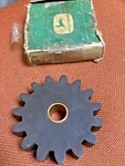 Genuine John Deere Idler Gear With Bushing #AF1227R Old Stock*. Price: $120.95.