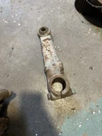 Oliver 1365 Steering Arm Tag #6573 Used. Price: $55.25.