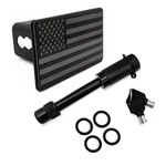 Ohleats Trailer Hitch Cover, 2 Inch Tube Plug Insert With Black New. Price: $28.88.