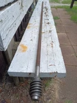 John Deere Styled Model B Steering Shaft Used. Price: $59.00.