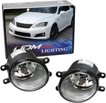 Ijdmtoy Pair Of Clear Lens Halogen Fog Lamps Compatible With Lexus New. Price: $53.08.
