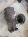 Massey Ferguson 1105, 1130, 1135, Exhaust Elbow #735467M1, Used Original. Price: $75.00.
