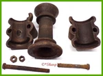 KK5970 KK5020 * John Deere Disk Spool With Housings Fits 1" Square Shaft Set Used. Price: $124.99.