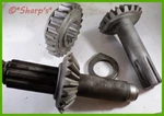 F256R F248R* John Deere Pto Pinion Bevel Gear With Shaft F1516R* Matched Set Used. Price: $89.24.