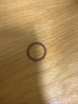 Tecumseh# 29673 - Engine Oil Filler Plug Gasket; Nos, Oem Original Equipment Open. Price: $7.50.
