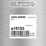 A15153 Brkt Fits John Deere (surplus Open Box) New. Price: $139.20.