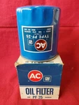 Vintage Nos PF-25 Filter Ac Gm With Shiny, Metallic Finish Label (foil Like) New. Price: $100.00.